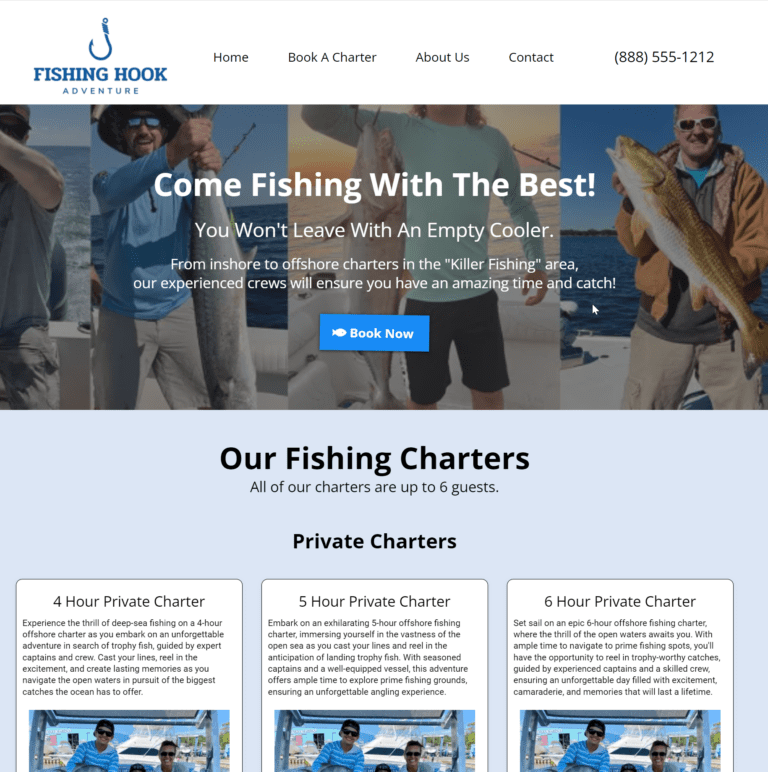 the fishing book website